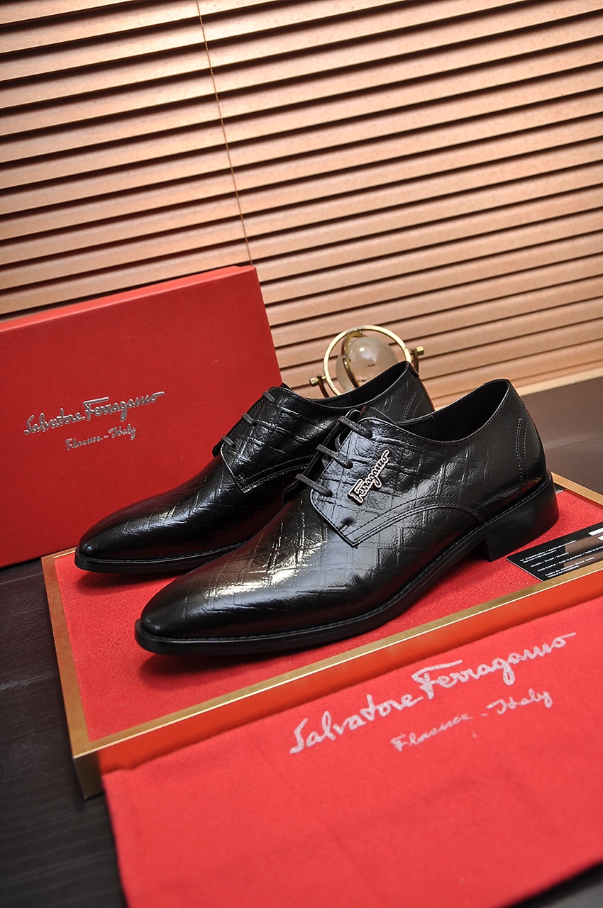 fábrica [Ferragamo / Ferragamo] contador últimos modelos Original importado borde abierto superior d