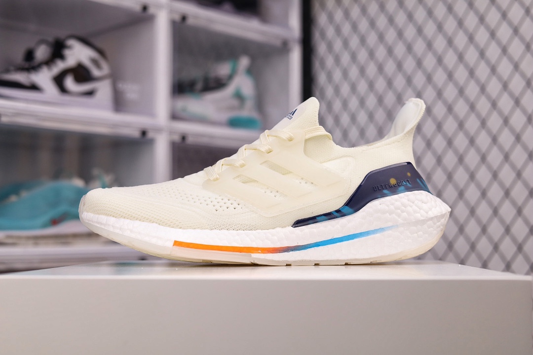 G5 独家定制 AS AD Ultra Boost UB21 超弹力爆米花中底休闲跑步鞋 超弹力缓震BOOST中底 带来非凡脚感