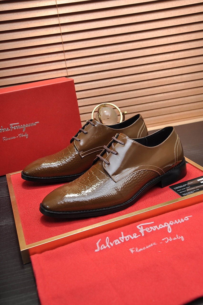fábrica [Ferragamo / Ferragamo] contador últimos modelos Original importado borde abierto superior d