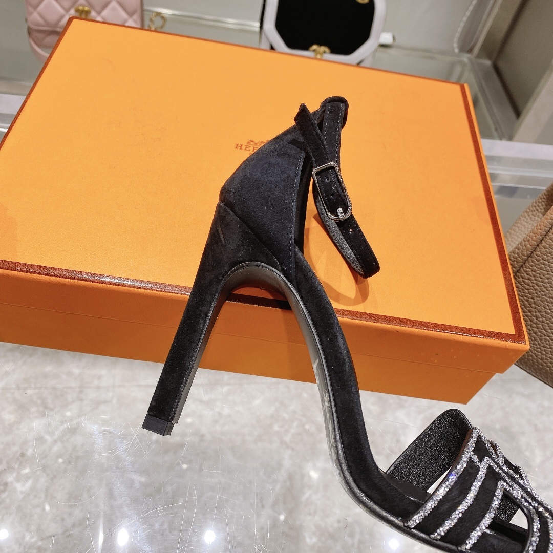 cmHermès2022高跟气质凉鞋