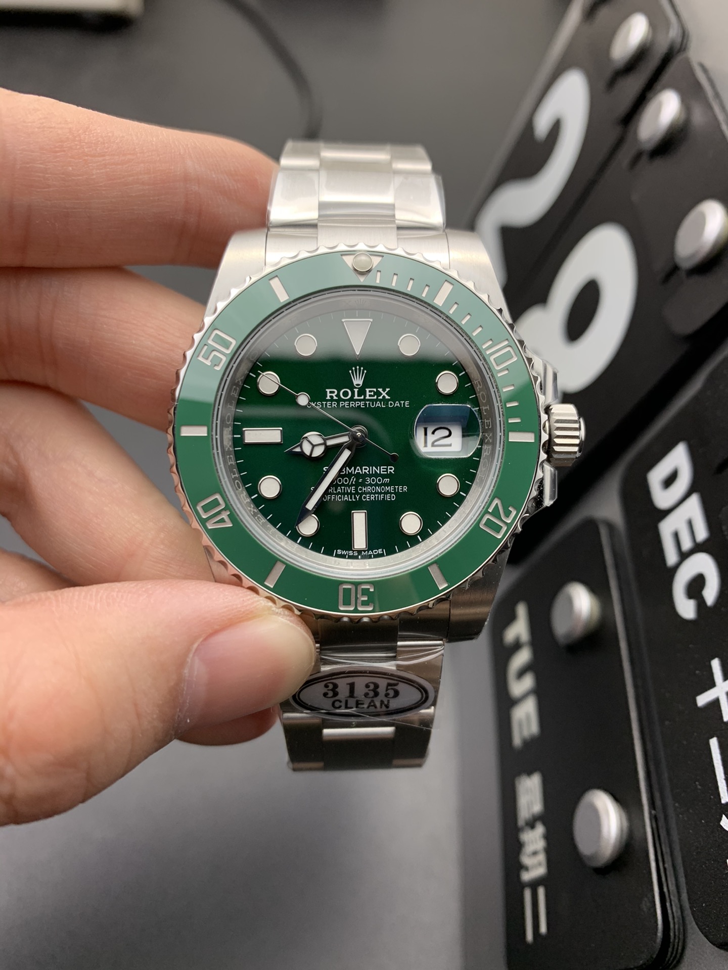 Rolex 3135绿鬼