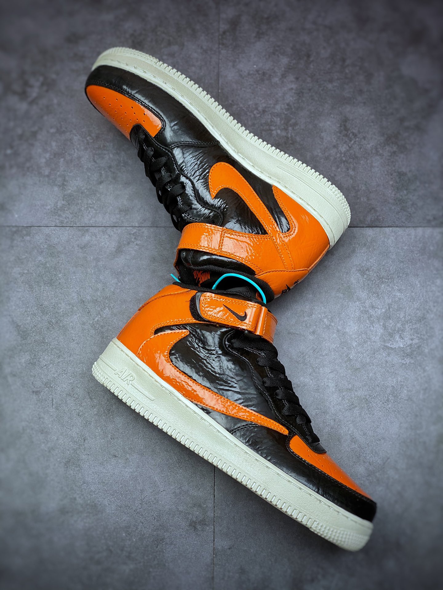 260 Nike Air Force 1 Mid 07 猪油扣碎倒钩 804609-188
