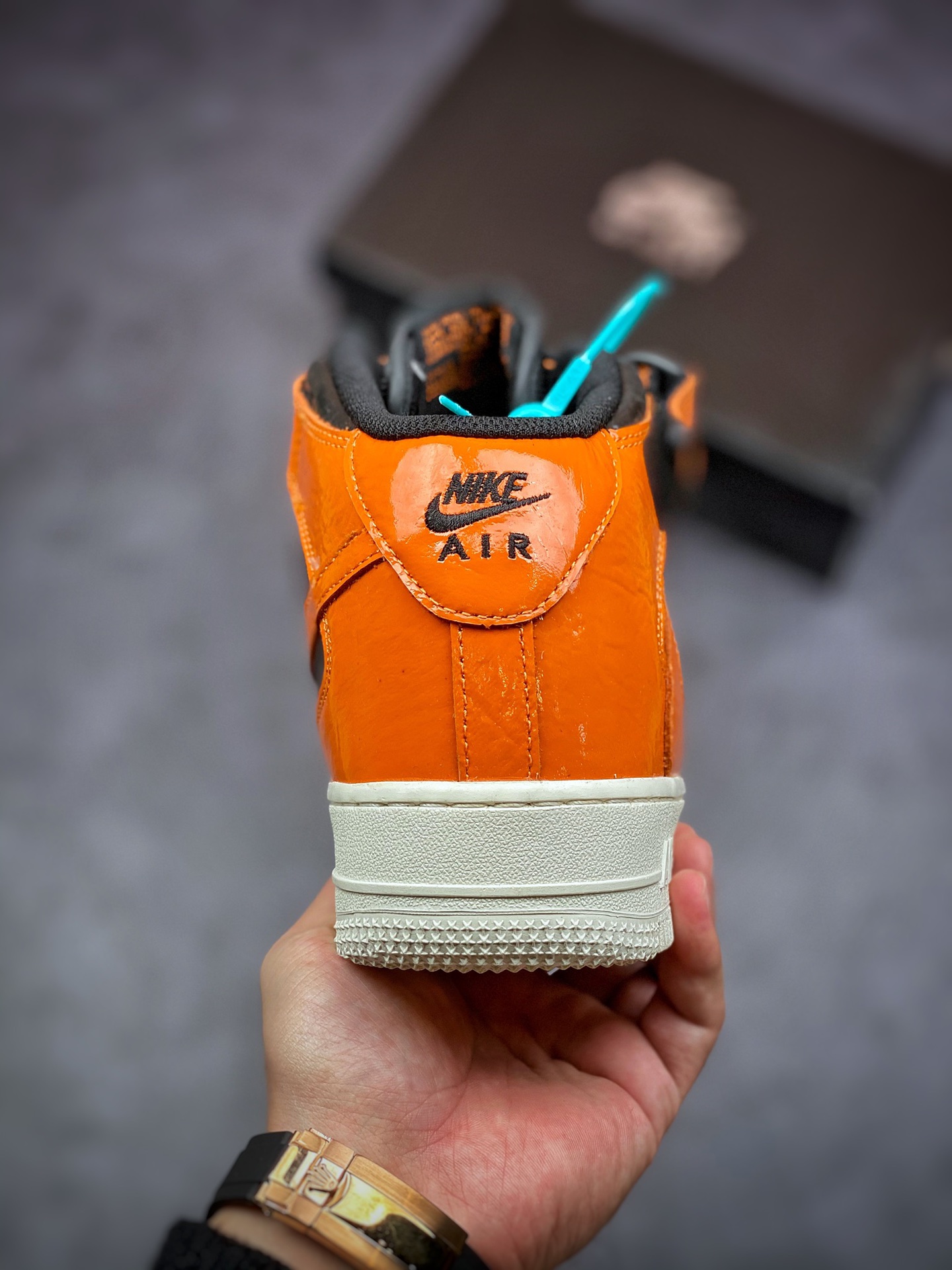 260 Nike Air Force 1 Mid 07 猪油扣碎倒钩 804609-188