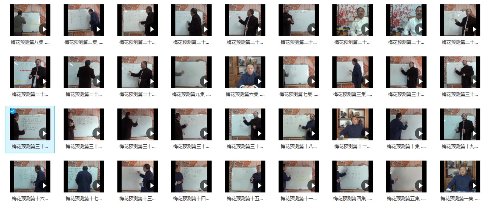 【易学上新】【唐友权梅花易数课程梅花精断 36集】