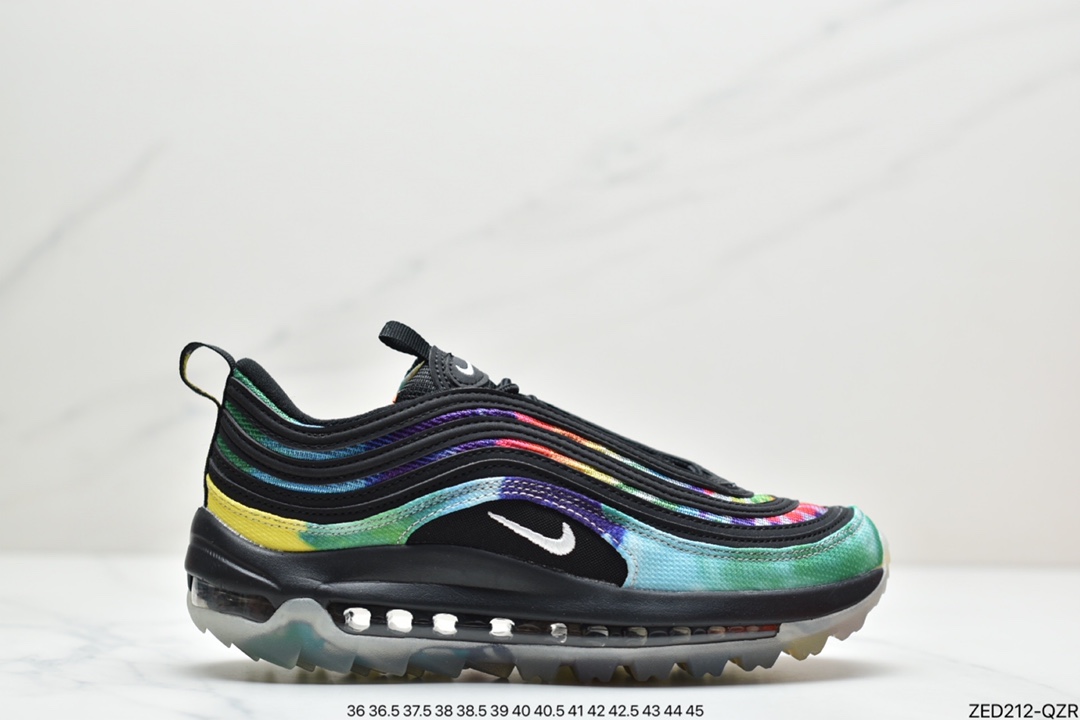 NIKE Golf Air Max 97G Bullet Original Golf Shoes Classic Crossover Men's and Women's Shoes Unisex Sneakers CK1219-001-Top High Quatity Cheap Sneakers Fashion Clothing Clothes Bags handbags Shoes of all Brand wholesale With The best Quality And Beautiful Price from China Factory Chinese suppliers wholesaler seller NIKE Golf Air Max 97G Bullet Original Golf Shoes Classic Crossover Men's and Women's Shoes Unisex Sneakers CK1219-001