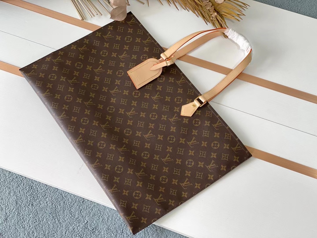 Louis Vuitton LV Sac Plat Travel Bags Fashion M47029