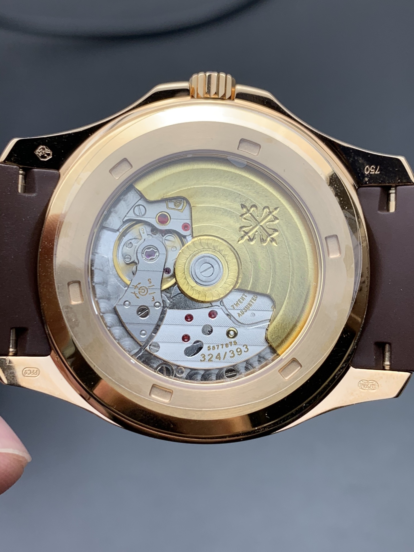 Patek Philippe 玫瑰金手雷