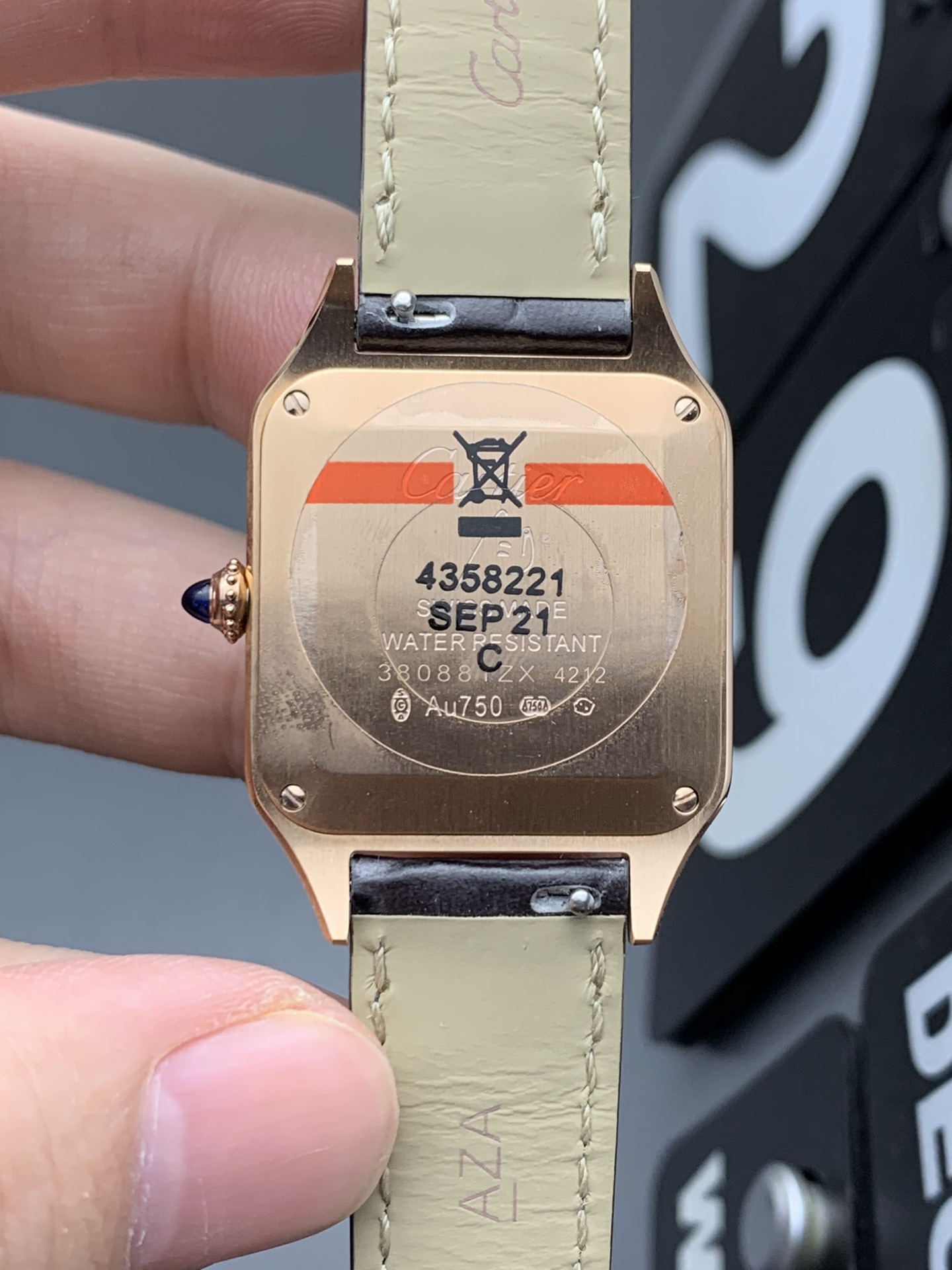 Cartier F1 石英山度士