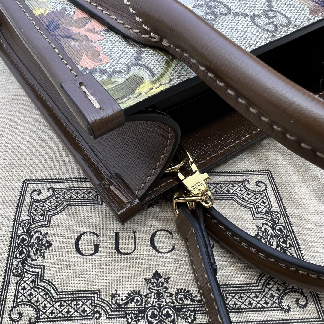 GUCCI古驰印花迷你托特包671623
