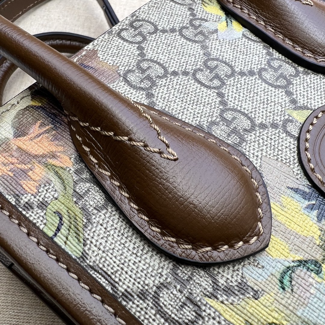 GUCCI古驰印花迷你托特包671623