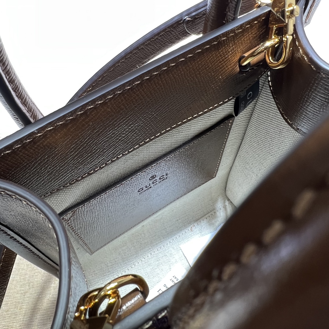 GUCCI古驰印花迷你托特包671623