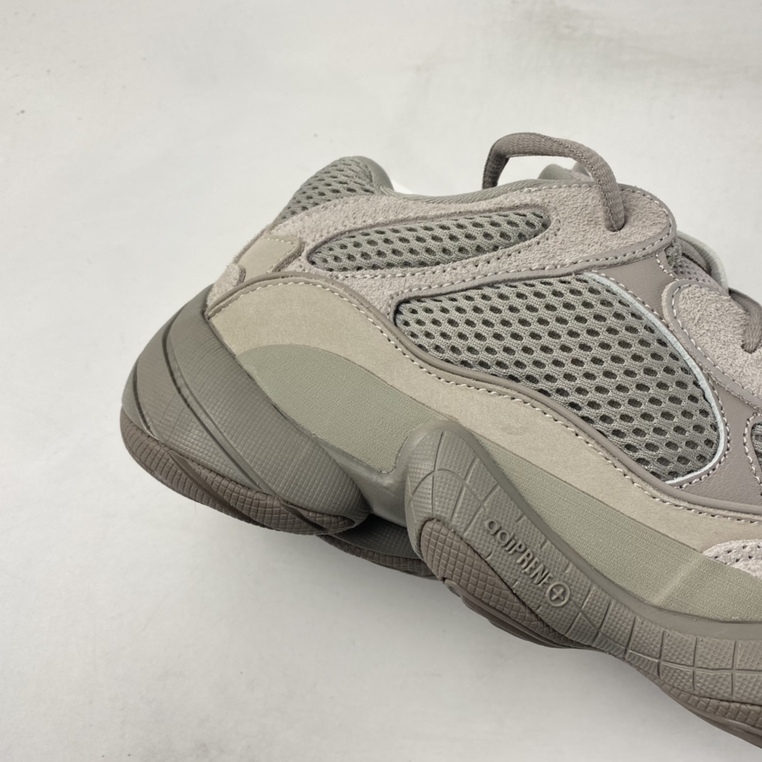 KANYE WEST x adidas Yeezy 500 ”Taupe Light” Retro Grandpa Style Thick Sole Casual Sports Jogging Shoes ”Gray Brown” GX3607