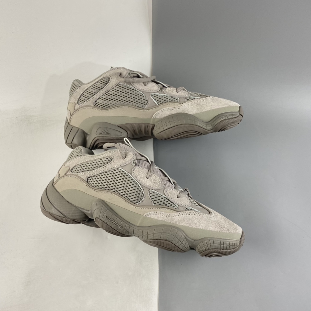 KANYE WEST x adidas Yeezy 500 ”Taupe Light” Retro Grandpa Style Thick Sole Casual Sports Jogging Shoes ”Gray Brown” GX3607