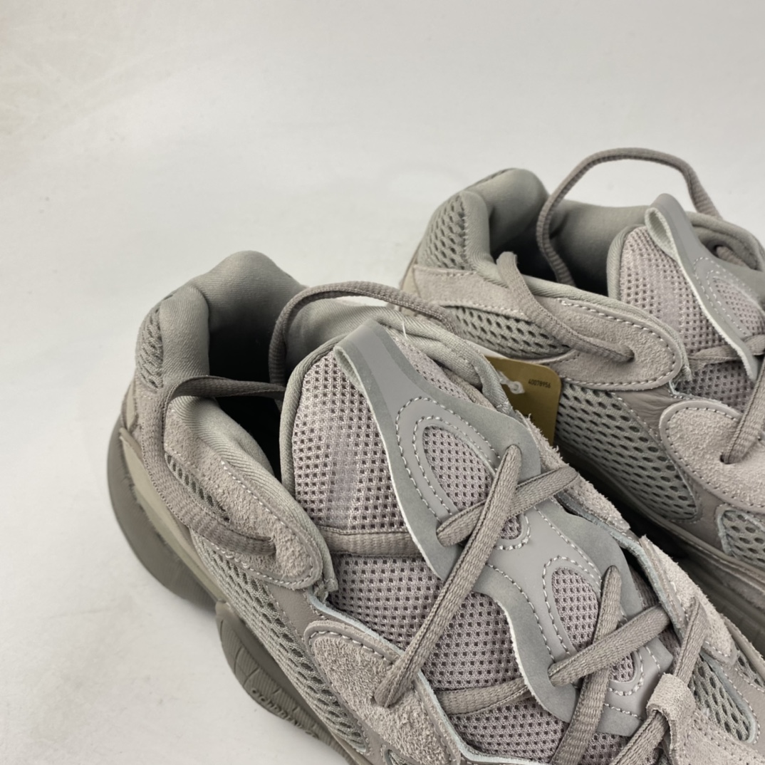 KANYE WEST x adidas Yeezy 500 ”Taupe Light” Retro Grandpa Style Thick Sole Casual Sports Jogging Shoes ”Gray Brown” GX3607