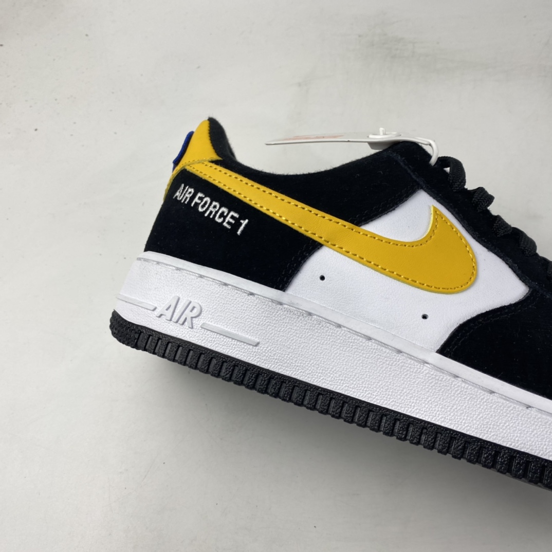 NIKE Air Force 1'07 Low Black and White Yellow Hook Air Force One Low Casual Sneakers DH7568-002-Top High Quatity Cheap Sneakers Fashion Clothing Clothes Bags handbags Shoes of all Brand wholesale With The best Quality And Beautiful Price from China Factory Chinese suppliers wholesaler seller NIKE Air Force 1'07 Low Black and White Yellow Hook Air Force One Low Casual Sneakers DH7568-002