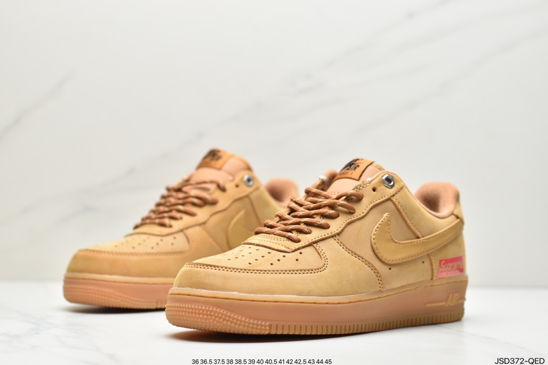 Nike Air Force 1 Low x Supreme Joint Wheat Air Force Low CJ9179-200-Top High Quatity Cheap Sneakers Fashion Clothing Clothes Bags handbags Shoes of all Brand wholesale With The best Quality And Beautiful Price from China Factory Chinese suppliers wholesaler seller Nike Air Force 1 Low x Supreme Joint Wheat Air Force Low CJ9179-200