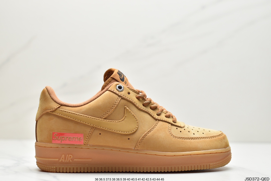 Nike Air Force 1 Low x Supreme Joint Wheat Air Force Low CJ9179-200-Top High Quatity Cheap Sneakers Fashion Clothing Clothes Bags handbags Shoes of all Brand wholesale With The best Quality And Beautiful Price from China Factory Chinese suppliers wholesaler seller Nike Air Force 1 Low x Supreme Joint Wheat Air Force Low CJ9179-200