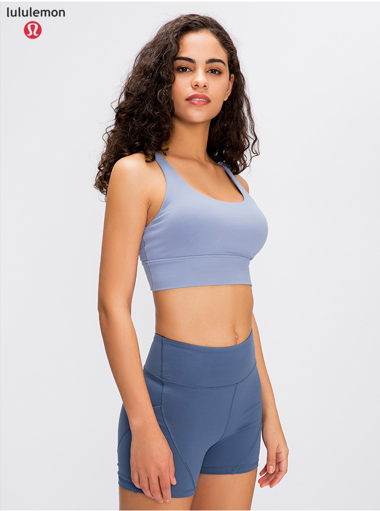Lululemon sports bra yoga black