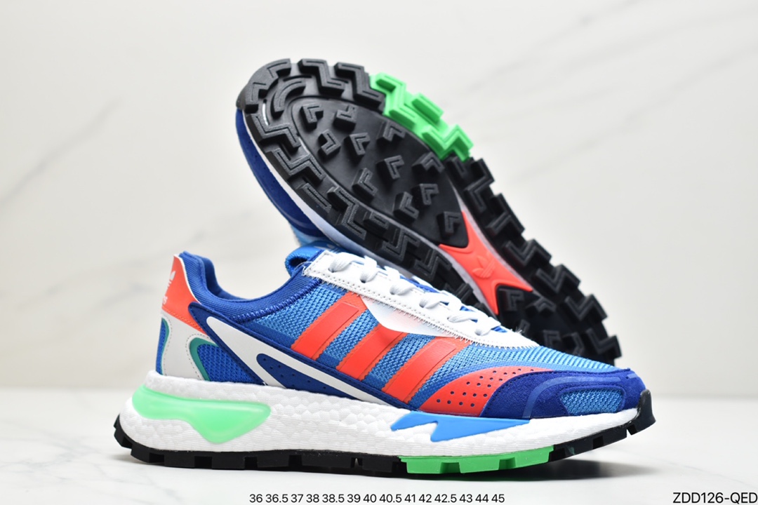 Adidas RETROPY P9 Nightcrawler 3 generation really exploded outsole retro running shoes HO3087