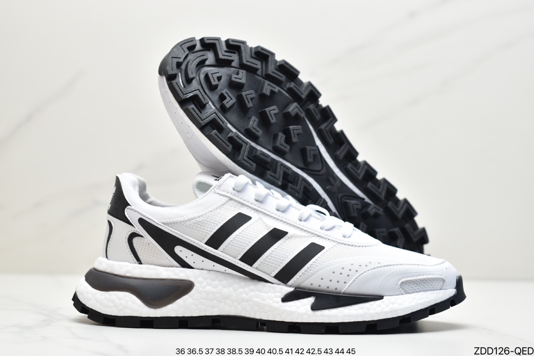 Adidas RETROPY P9 Nightcrawler 3 generation really exploded outsole retro running shoes HO3087