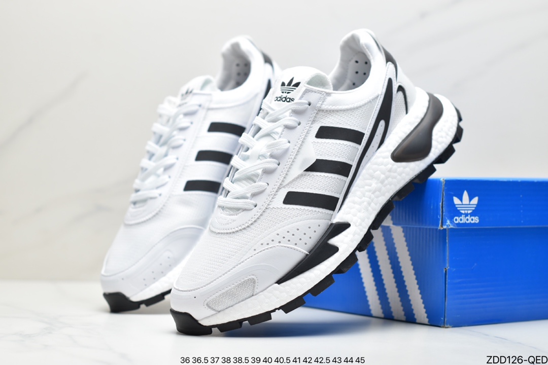 Adidas RETROPY P9 Nightcrawler 3 generation really exploded outsole retro running shoes HO3087