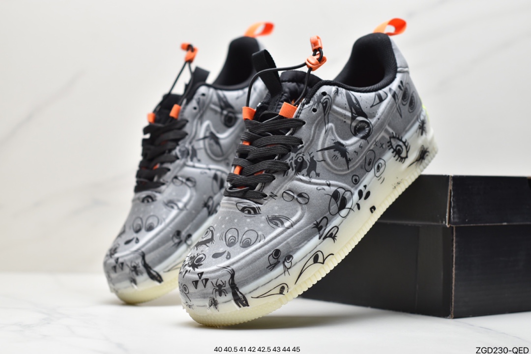 Nike Air Force 1 Experimental-Type N. 354 ”Halloween” Air Force One Sneakers DC8904-001