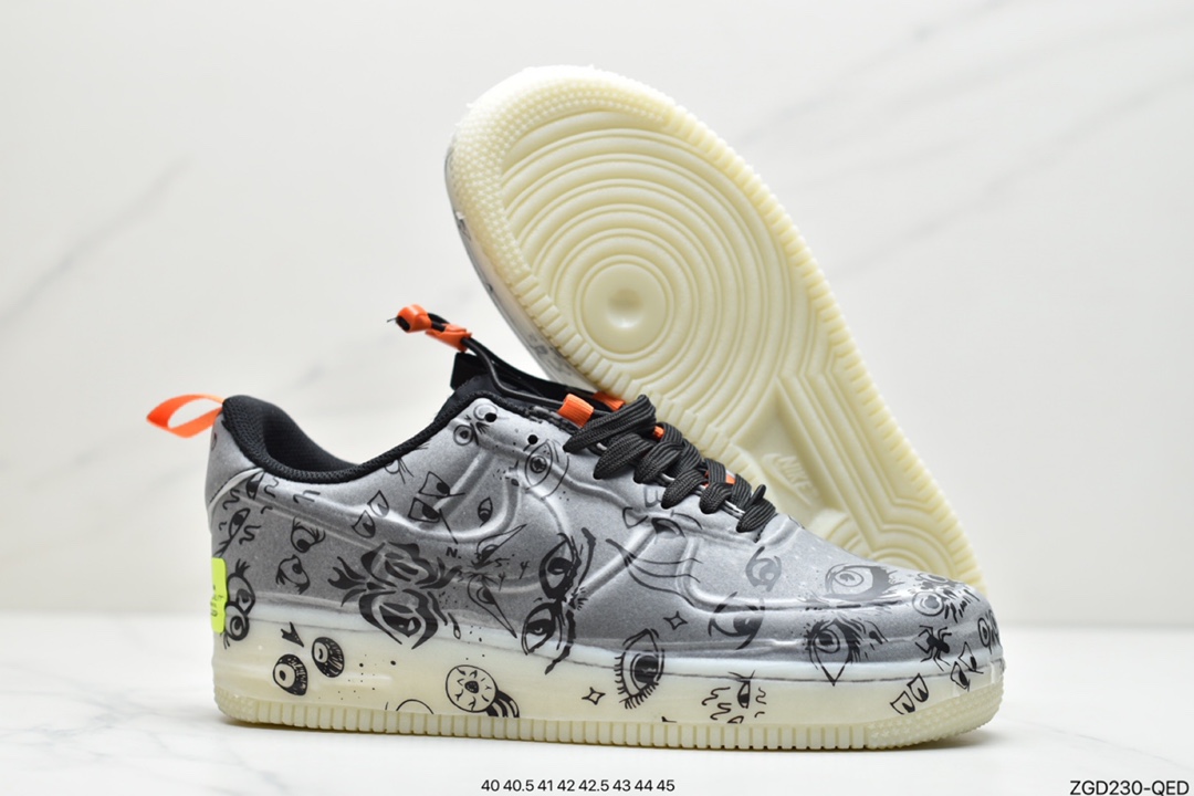 Nike Air Force 1 Experimental-Type N. 354 ”Halloween” Air Force One Sneakers DC8904-001