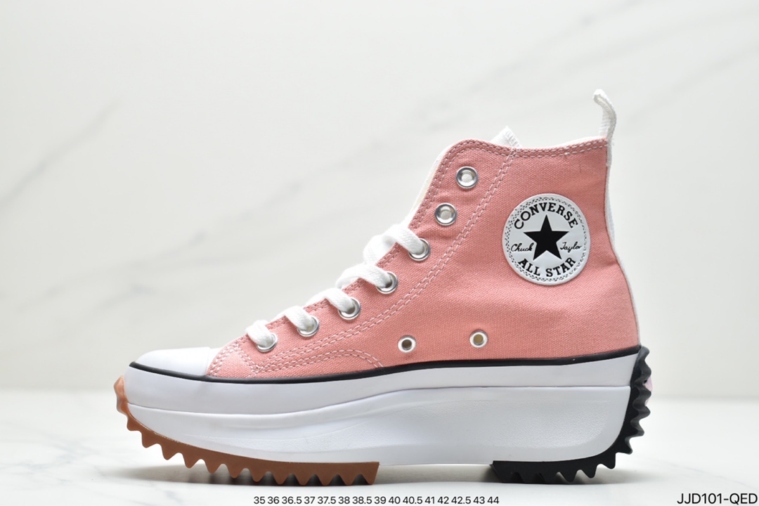 Converse chuck Run Star Hike Hi ”Light Pink/Peach” 1970 Super Loose Sneakers 170968C