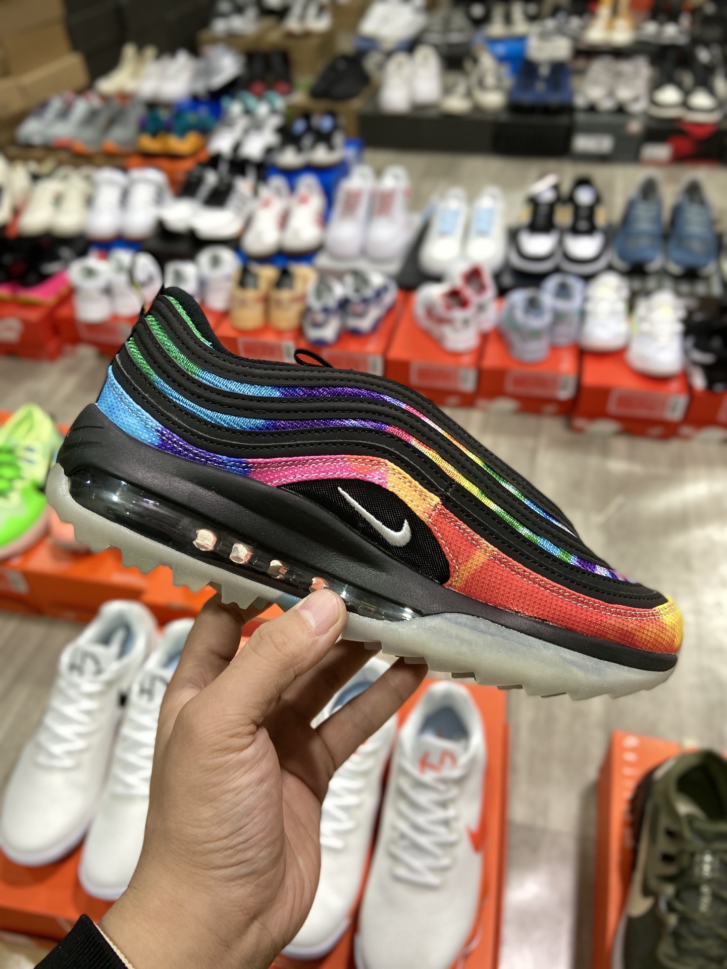240 耐克Nike Wmns Air Max 97 复古气垫百搭休闲运动慢跑鞋CK1219-001