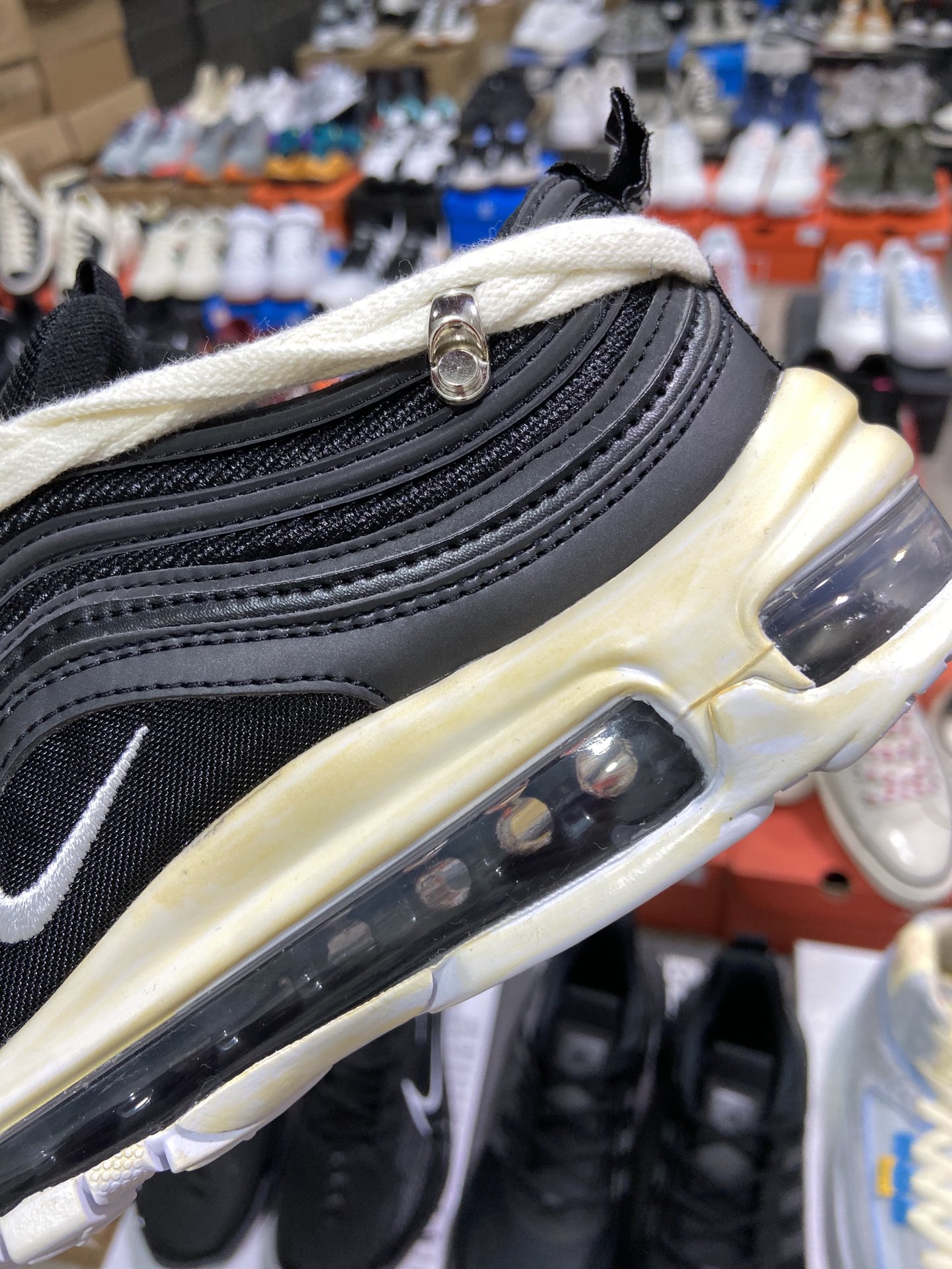 Nike Wmns Air Max 97 Retro Air Cushion Versatile Casual Sports Jogging Shoes 921826-001