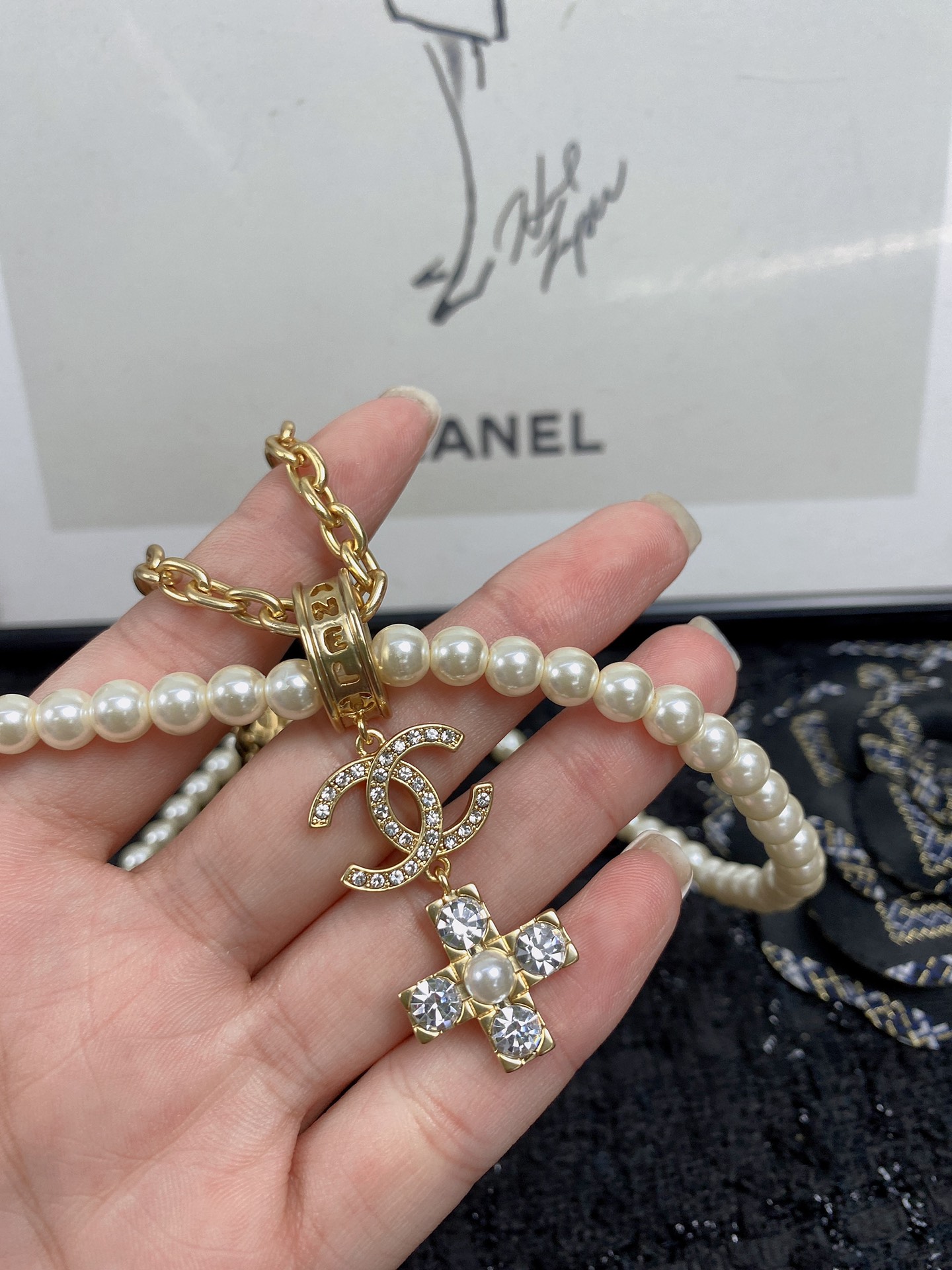 编码N442 🛍项链热销款火爆上新❣🛍同步专柜‼独家高端品质实拍图‼代购级别‼做工精致细腻👍重工版本😎超