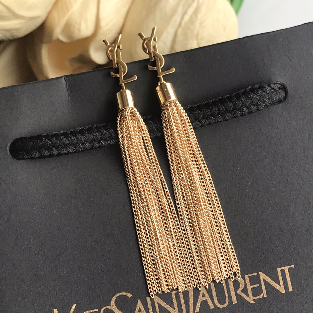 생로랑 YSL 로고 귀걸이 상세 이미지 5