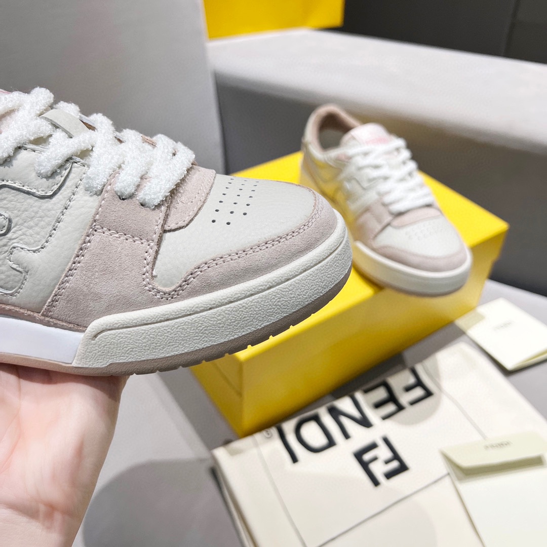 Fendi Fendi 〰FD Match Series Suela Gruesa Retro Sport Slip-On Zapatos 1:1 ¡De primera calidad! Otra 