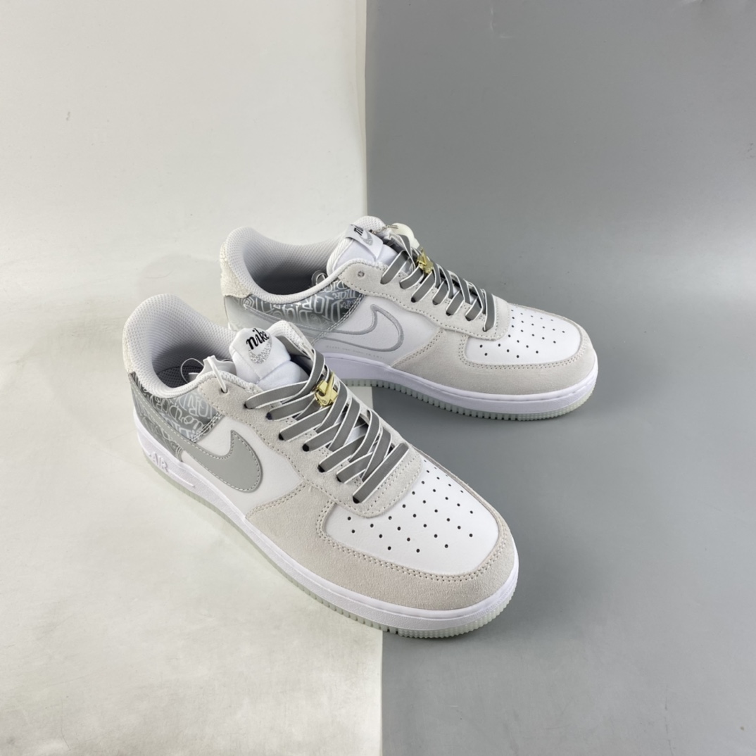 NIKE Air Force 1'07 ESS Space 3D Silver Air Force One DA8302-333-Top High Quatity Cheap Sneakers Fashion Clothing Clothes Bags handbags Shoes of all Brand wholesale With The best Quality And Beautiful Price from China Factory Chinese suppliers wholesaler seller NIKE Air Force 1'07 ESS Space 3D Silver Air Force One DA8302-333