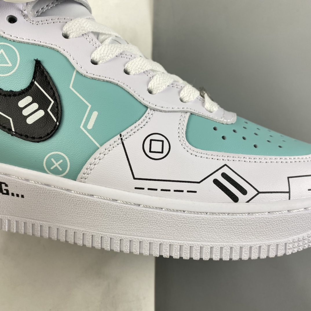 P280 NIKE Air Force 1’07 Mid PS5电玩主题 空军一号板鞋 CW2288-116