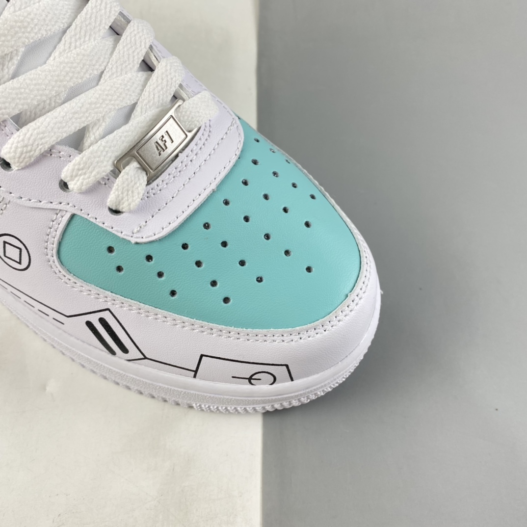 P280 NIKE Air Force 1’07 Mid PS5电玩主题 空军一号板鞋 CW2288-116