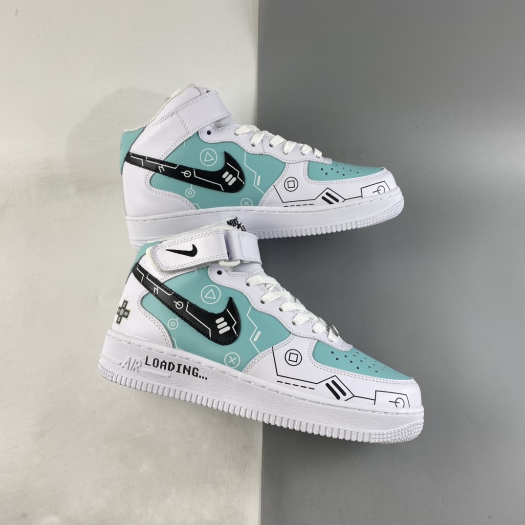 P280 NIKE Air Force 1’07 Mid PS5电玩主题 空军一号板鞋 CW2288-116
