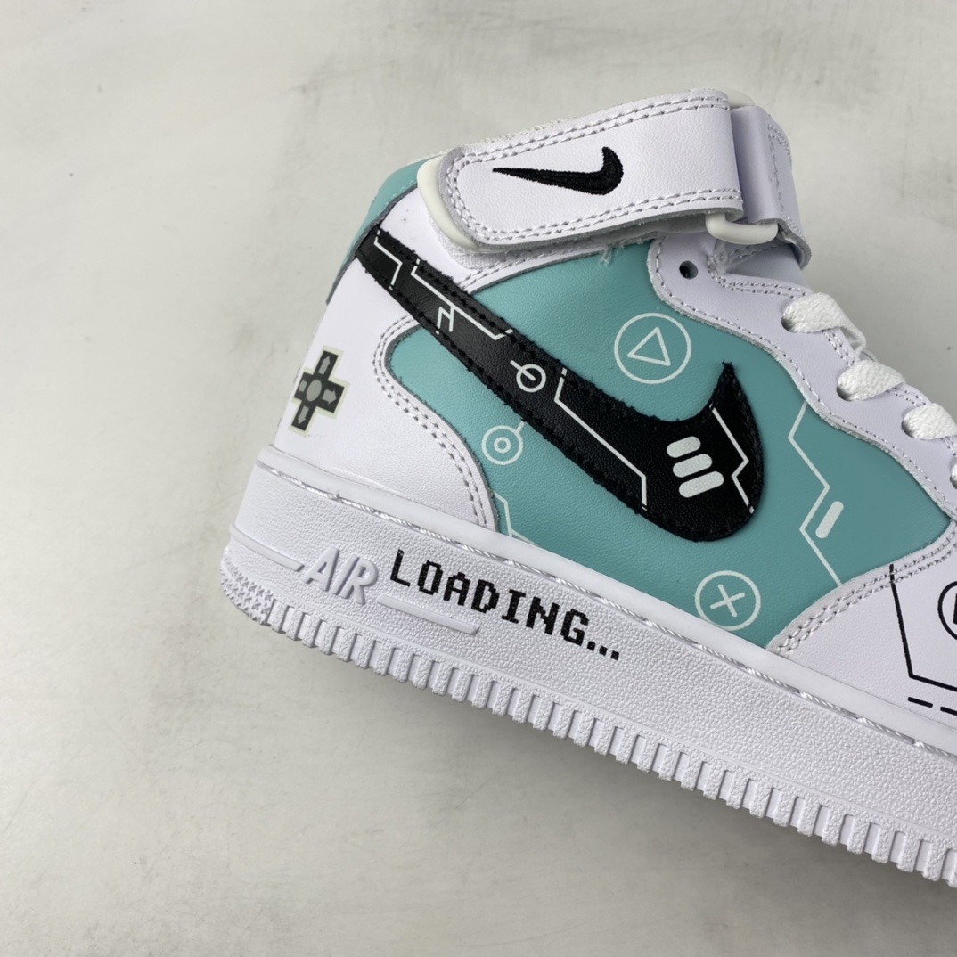 P280 NIKE Air Force 1’07 Mid PS5电玩主题 空军一号板鞋 CW2288-116