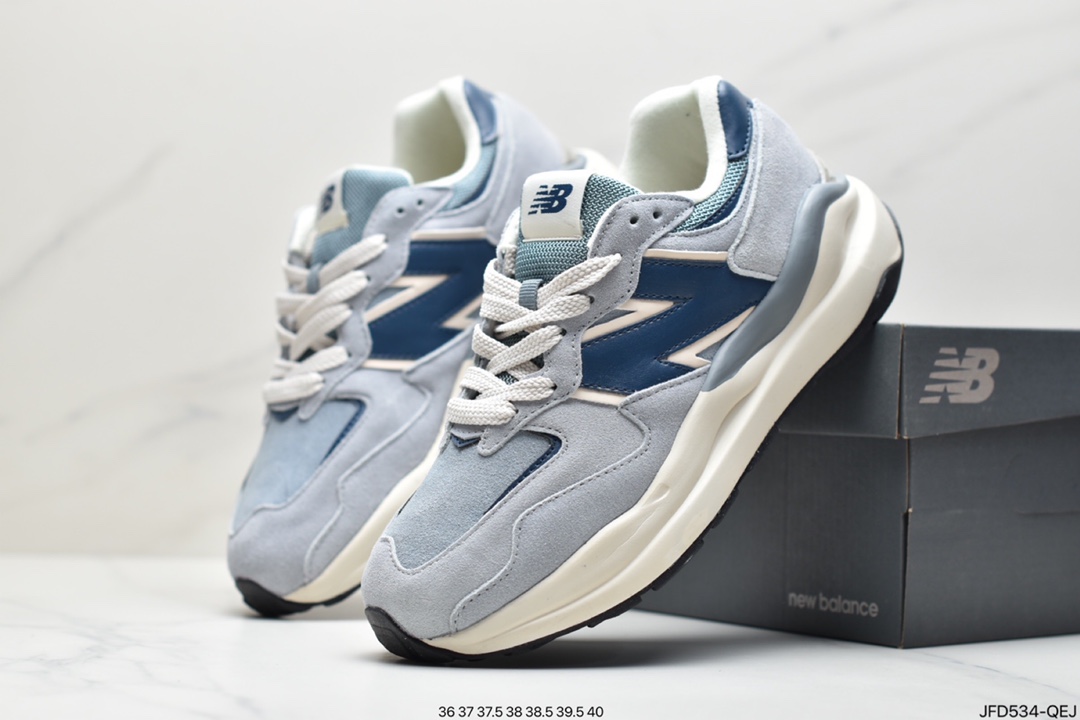 ”Zhang Zifeng endorses color matching, NBNew Balance M574 series retro dad style casual sports jogging shoes W5740LX1”