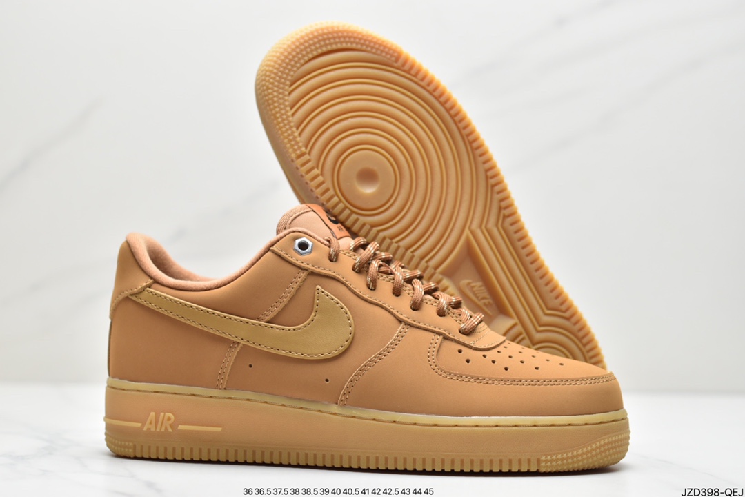 140 耐克Nike Air Force 1 Low x Supreme联名小麦空军低帮 CJ9179-200