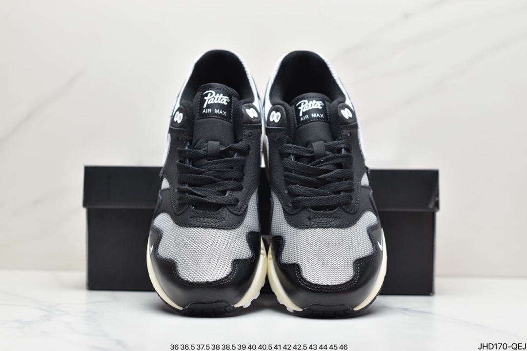 190 Patta x Nike Air Max 1 ”Blace”DQ0299-001