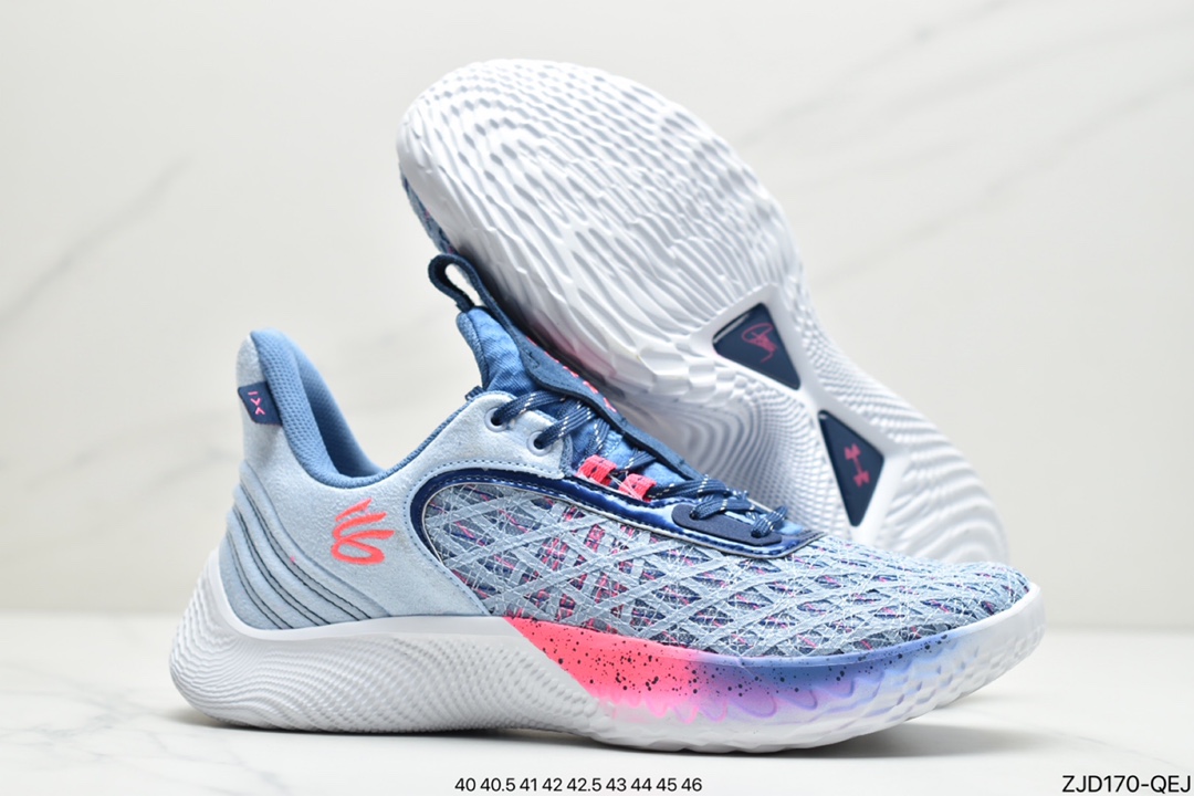 Under Armour Curry 9 UA Under Armour Curry 9th generation actual combat basketball shoes 3025684-405