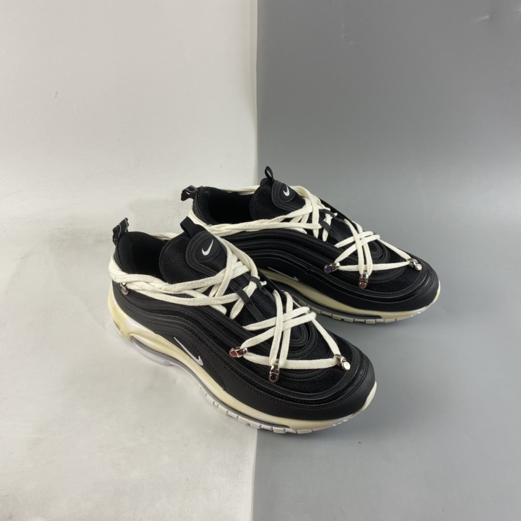 P240 NIKE Air Max 97 五芒星球鞋定制做旧子弹气垫跑鞋 921826-001