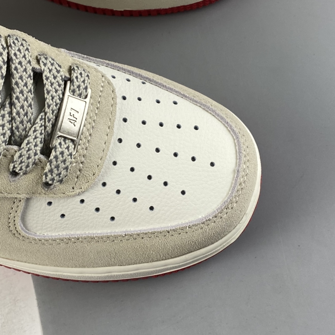 P200 NIKE Air Force 1’07 SU19“米白中国红”空军一号板鞋 QZ3068-226