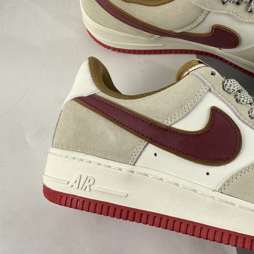 P200 NIKE Air Force 1’07 SU19“米白中国红”空军一号板鞋 QZ3068-226