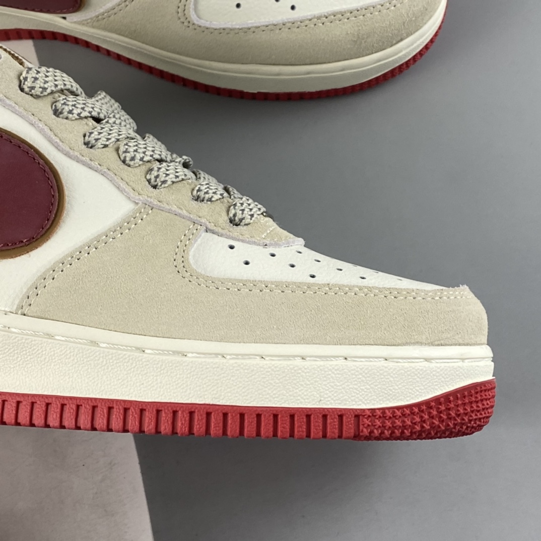 P200 NIKE Air Force 1’07 SU19“米白中国红”空军一号板鞋 QZ3068-226