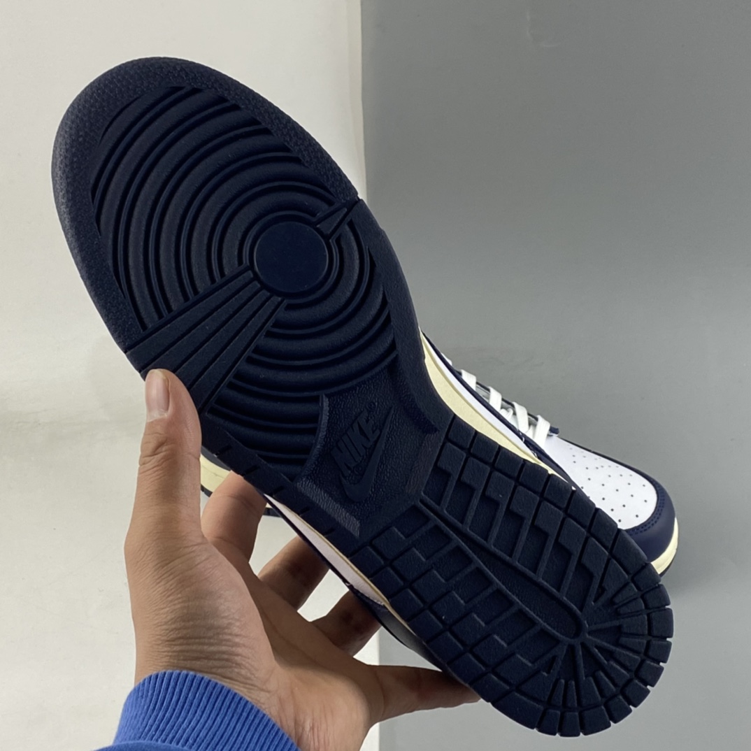 P220 NIKE SB Dunk Low ”Navy Blue” 海军蓝配色 SB扣碎篮板时尚休闲板鞋 DD1503-115