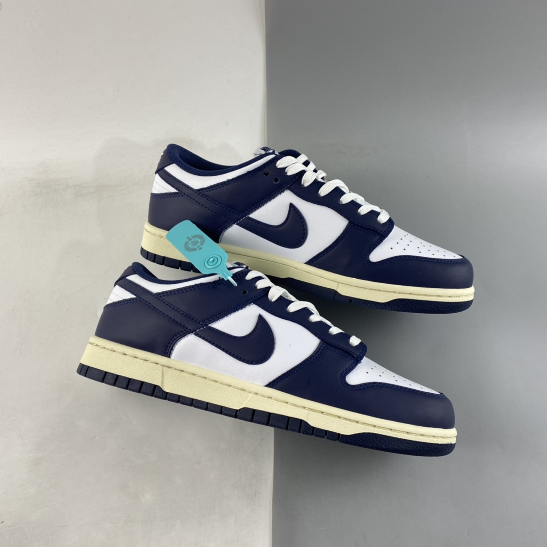 P220 NIKE SB Dunk Low ”Navy Blue” 海军蓝配色 SB扣碎篮板时尚休闲板鞋 DD1503-115