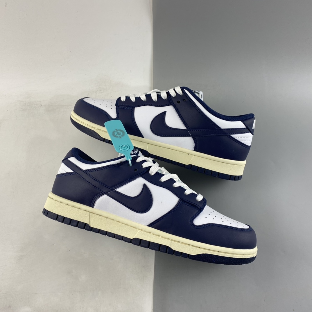 P220 NIKE SB Dunk Low ”Navy Blue” 海军蓝配色 SB扣碎篮板时尚休闲板鞋 DD1503-115