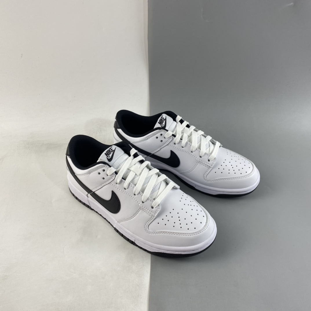 P260 NIKE SB Dunk Low 白黑配色 扣篮系列低帮休闲运动滑板板鞋 DD1503-113